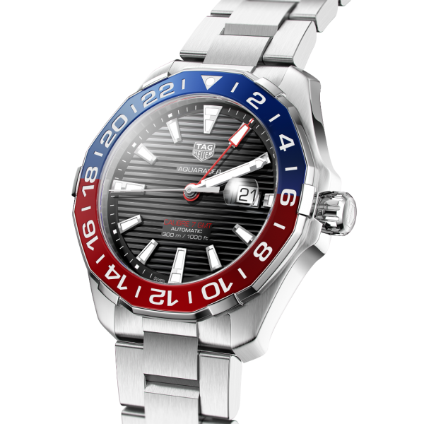 Tag Heuer Aquaracer GMT Automatic Watch 43mm - WAY201F.BA0927