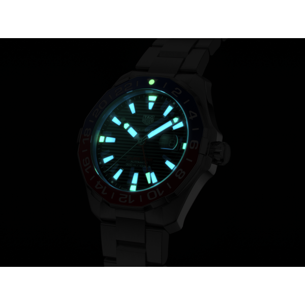 Tag Heuer Aquaracer GMT Automatic Watch 43mm - WAY201F.BA0927