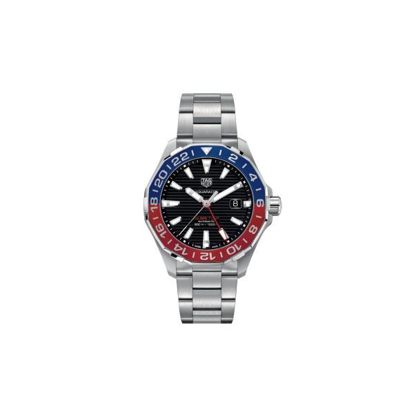 Tag Heuer Aquaracer GMT Automatic Watch 43mm - WAY201F.BA0927