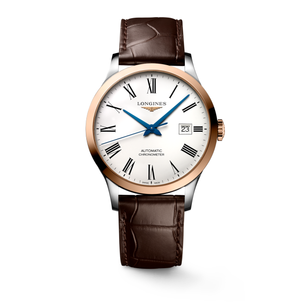 Longines Record Automatic Watch 40mm - L2.821.5.11.2
