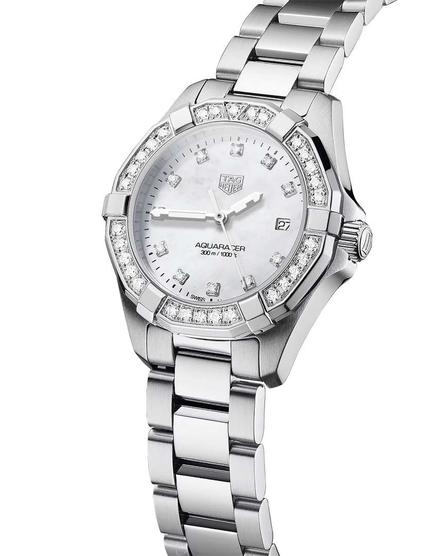 1745265026-2468710bb5d82fcaab9a1d92c2c9b1a3.png Tag Heuer Aquaracer Quartz Watch 27mm - WBD1415.BA0741