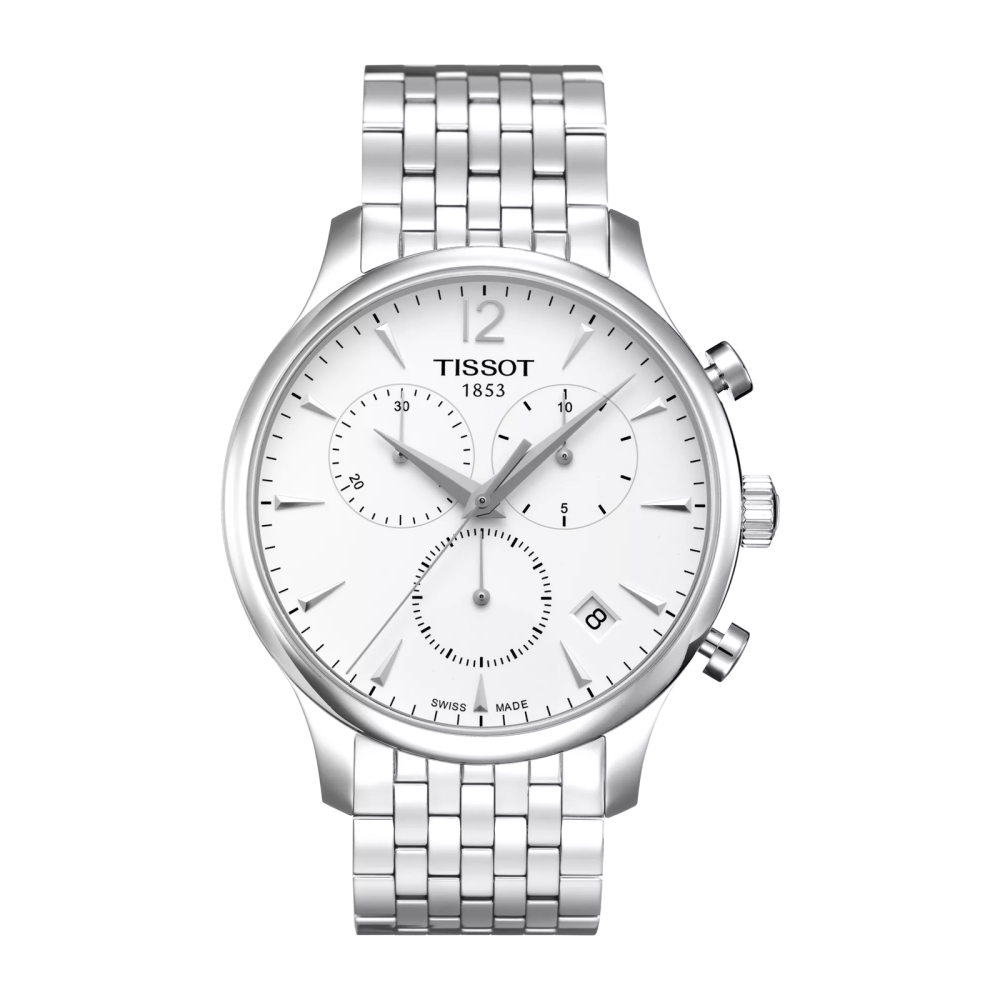 Tissot Tradition Chronograph Quartz Watch 42mm - T063.617.11.037.00