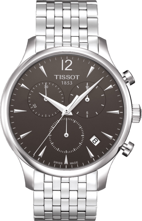 1745265142-c702d006a27b10d9af5c804fa8fd8399.png Tissot Tradition Chronograph Quartz Watch 42mm - T063.617.11.067.00