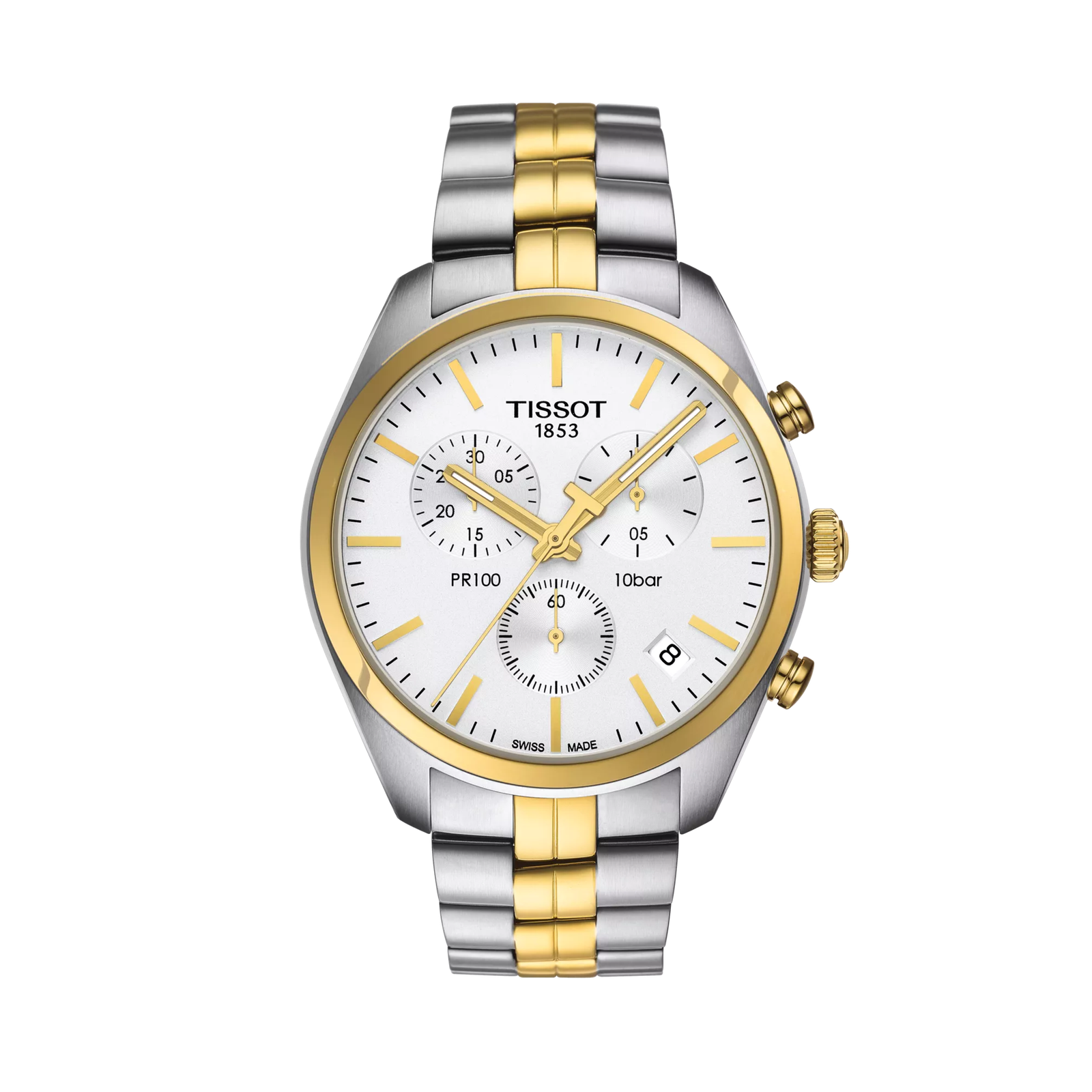 1745265360-34148b7227dfb837bfdc72cb8a30b350.png Tissot PR 100 Chronograph Quartz Watch 41mm - T101.417.22.031.00