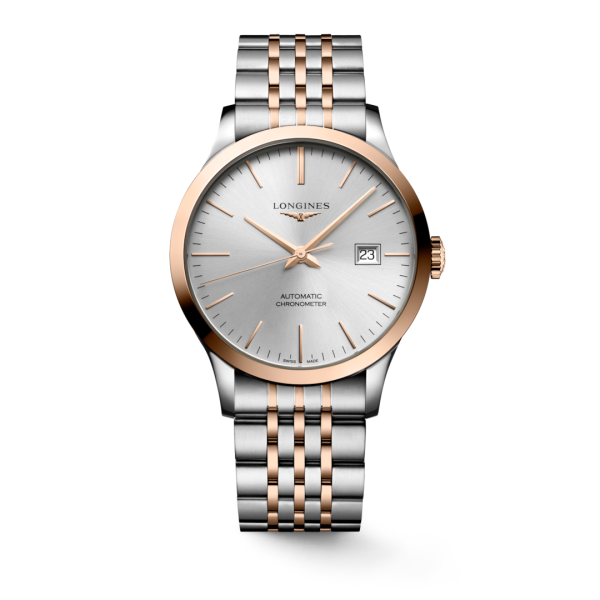 Longines Record Automatic Watch 40mm - L2.821.5.72.7