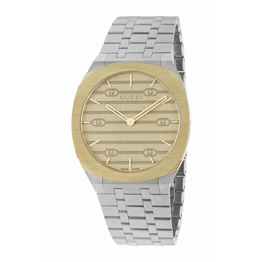 Gucci 25H Quartz Watch 38mm - YA163405