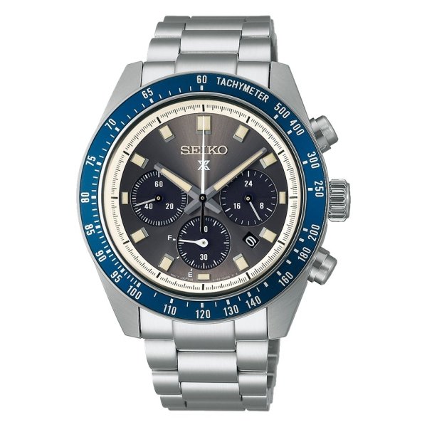 Seiko Prospex Speedtimer Solar Chronograph Watch 41.4mm - SSC939