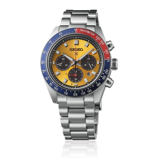 Seiko Prospex Speedtimer Solar Chronograph Watch 41.4mm - SSC947P1