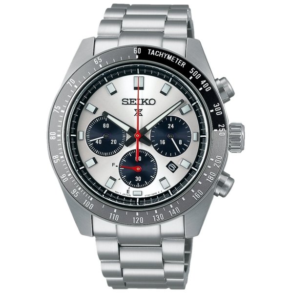 Seiko Prospex Speedtimer Solar Chronograph Watch 41.4mm - SSC911