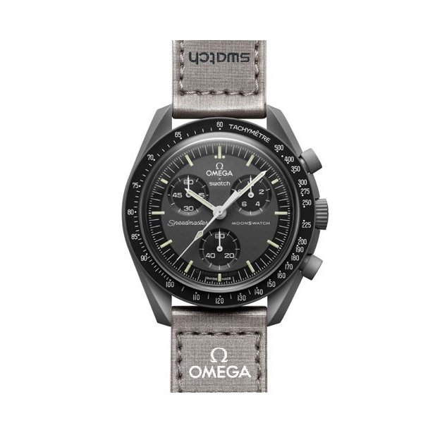 Omega X Swatch Mission To Mercury Quartz Watch 42mm - S033A100