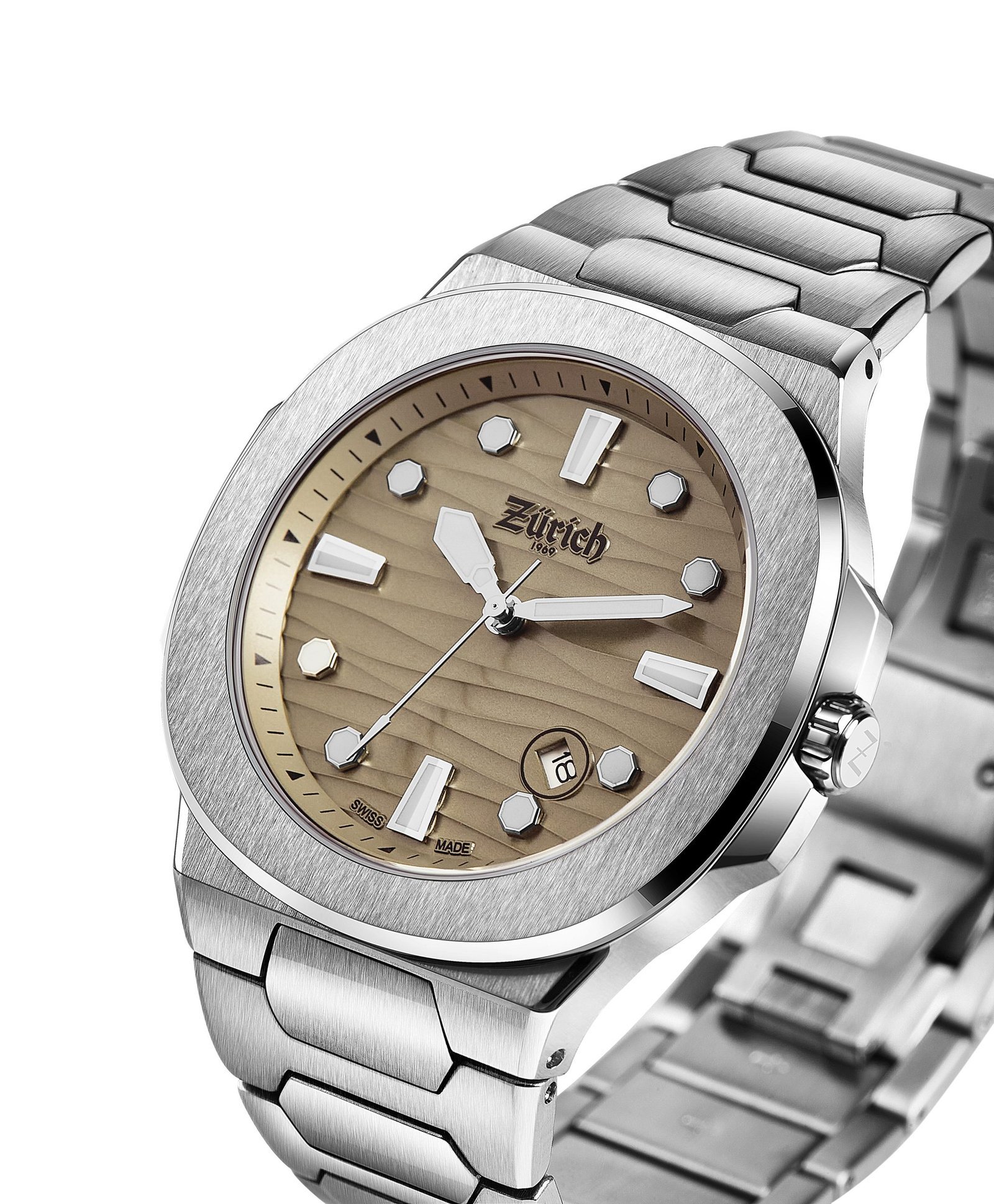 1757179847-3eeaeae3d23a928464f3bd3ae9ec6e06.jpg Zurich Daydate Silver Quartz Watch 40mm - Z1.432.40.1.1
