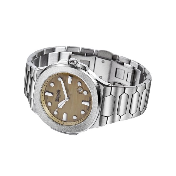 Zurich Daydate Silver Quartz Watch 40mm - Z1.432.40.1.1 Zurich Daydate Silver Quartz Watch 40mm - Z1.432.40.1.1