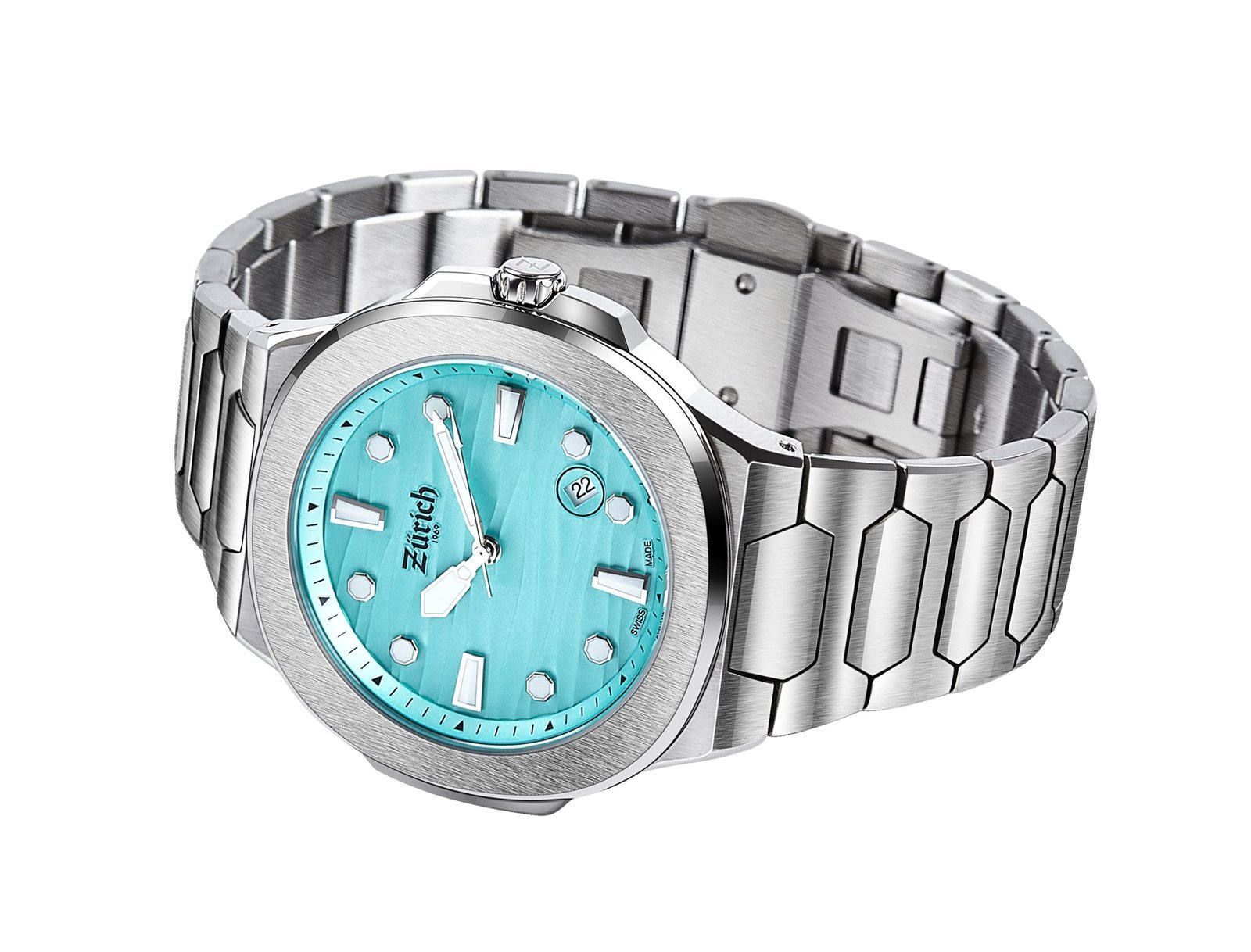 1757179857-3ec5d51dd76f66151272e9536eb83df4.jpg Zurich Daydate Tiffany Quartz Watch 40mm - Z1.432.40.1.2
