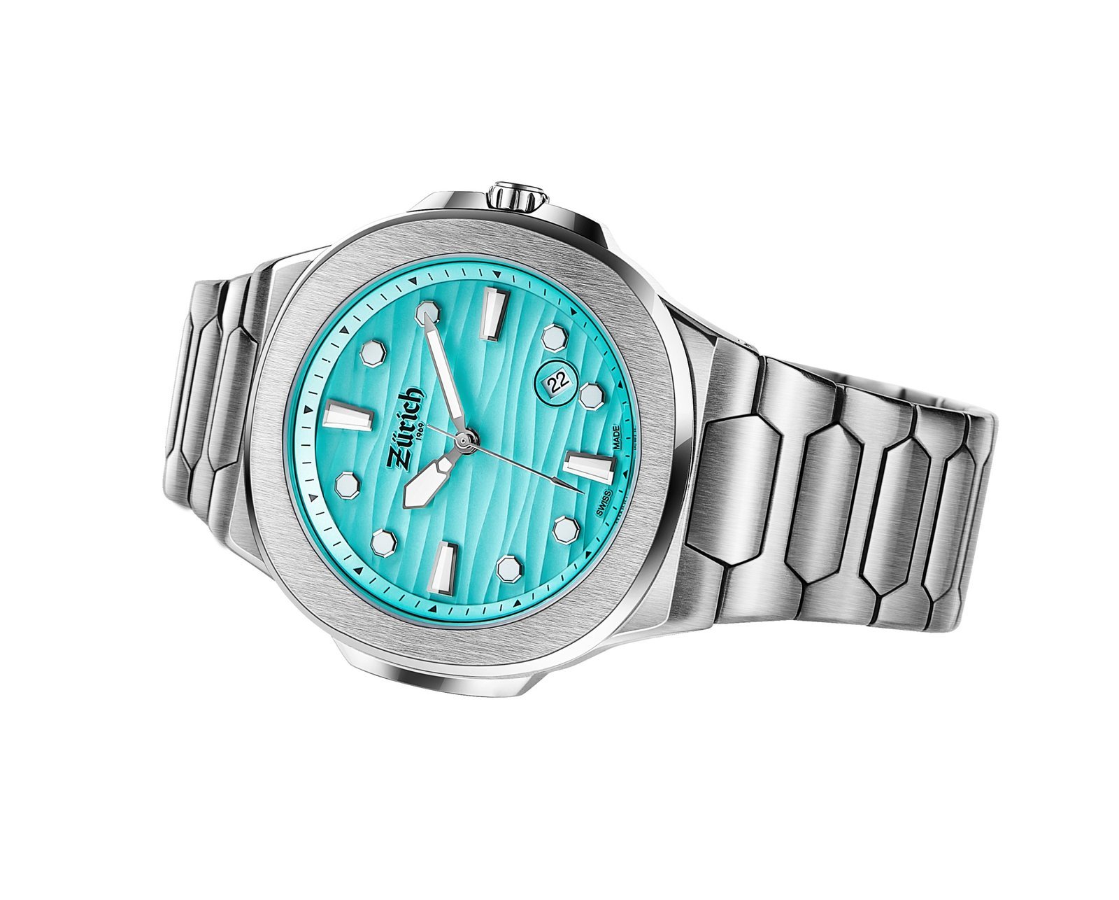 1757179858-68e428633a94b0d5b443ef837e703a2f.jpg Zurich Daydate Tiffany Quartz Watch 40mm - Z1.432.40.1.2
