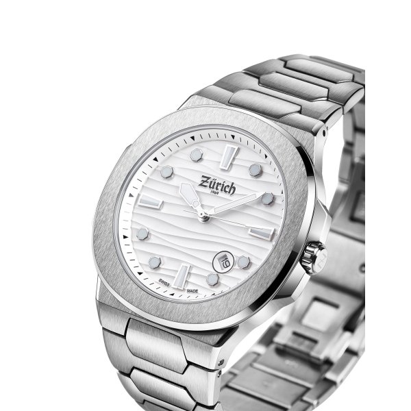 Zurich Daydate Snow Quartz Watch 40mm - Z1.432.40.1.7