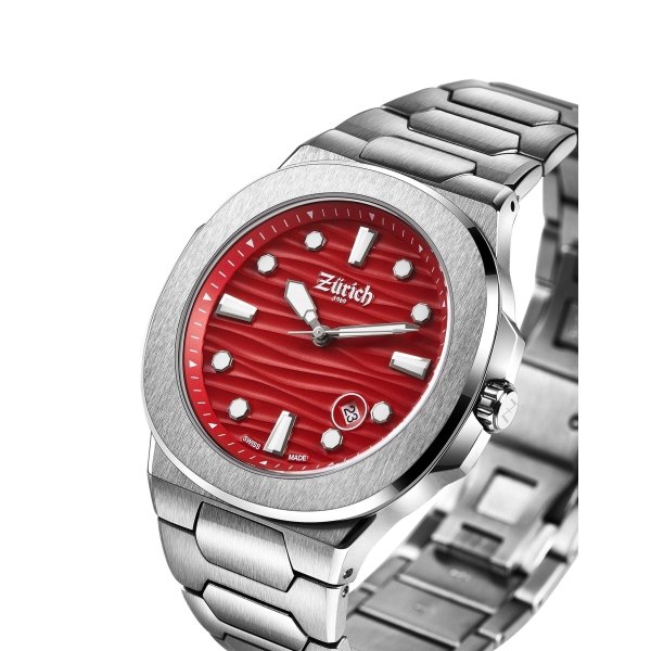 Zurich Daydate Ruby Quartz Watch 40mm - Z1.432.40.1.8 Zurich Daydate Ruby Quartz Watch 40mm - Z1.432.40.1.8